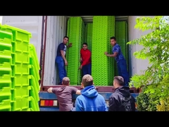 रसद औद्योगिक प्लास्टिक भंडारण कंटेनर सतत आपूर्ति श्रृंखला के लिए आयत