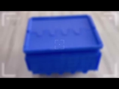 फैक्ट्री प्लास्टिक चलती बक्से पुनर्नवीनीकरण योग्य स्टैकेबल प्लास्टिक भंडारण बिन बक्से