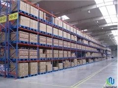 एंटी स्लिप हेवी ड्यूटी प्लास्टिक पैलेट ब्लू 1200*1000*150 मिमी नौ फीट / चिकनी शीर्ष के साथ