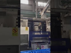 भारी ड्यूटी ब्लू प्लास्टिक पैलेट स्टैकेबल 4 वे प्लास्टिक पैलेट 1200 X 1000